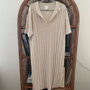 H&M knit midi dress